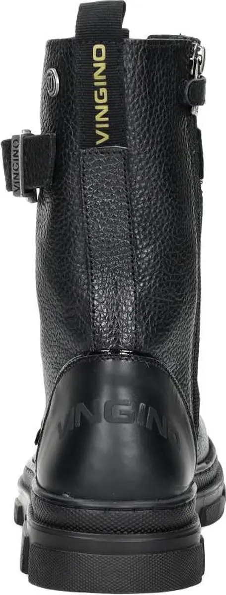 Vingino Jennifer Hi Veterboots - Zwart - Maat 38 - afbeelding 5 van 6