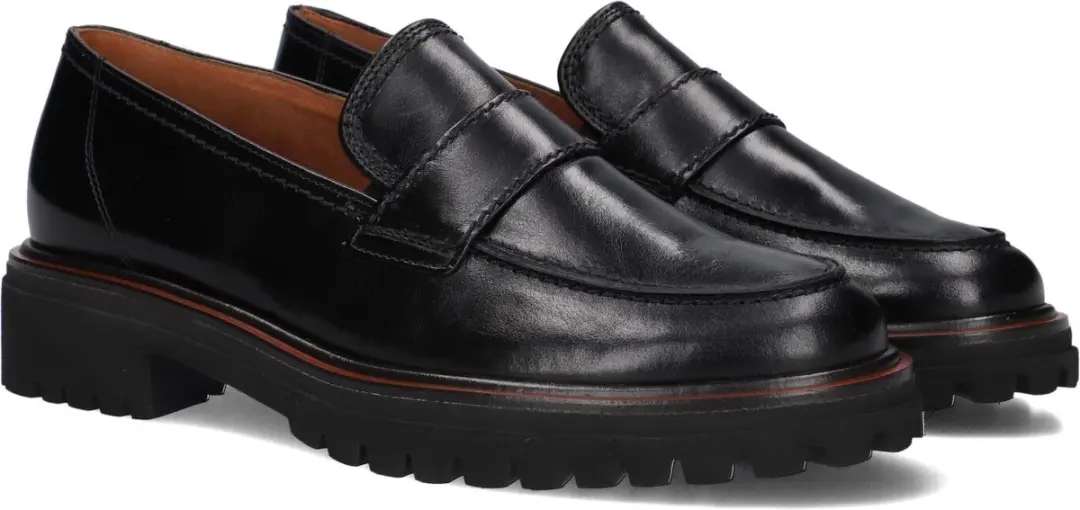 Paul Green 2683 Loafers Dames - Zwart - Maat 38