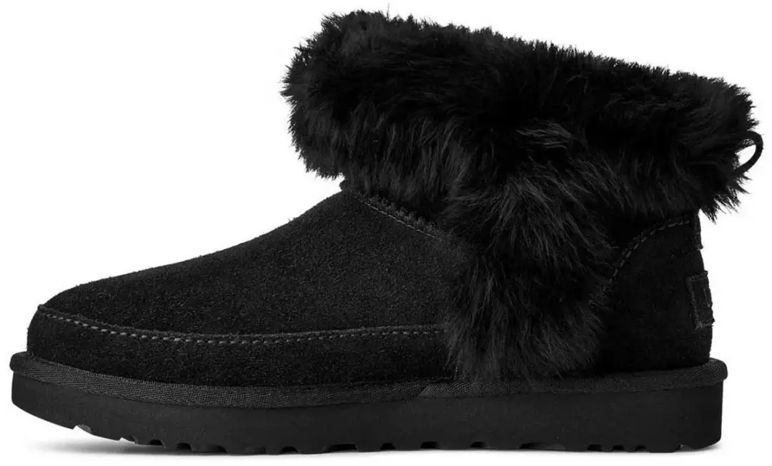 UGG Classic Ultra Mini Chalet Boot - Maat 41 - Zwart - afbeelding 3 van 6