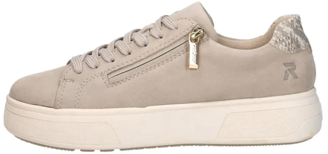 Rieker M7701 Veterschoenen - Beige - afbeelding 3 van 6