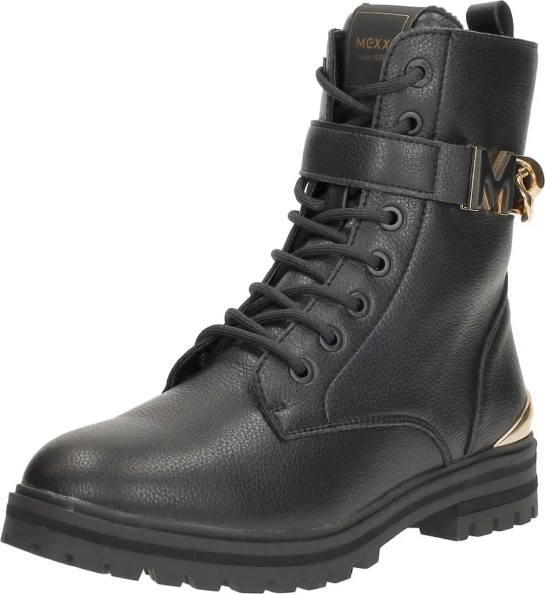 Mexx Enkellaars Prizzy Early Zwart - Maat 42