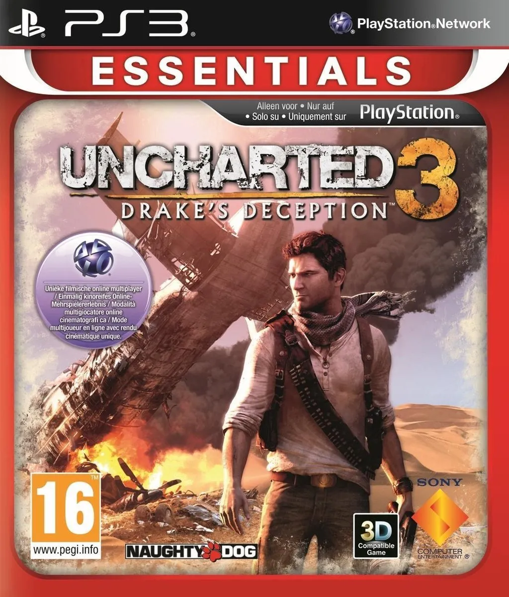 Sony PlayStation Uncharted 3 Drake's Deception Essentials Edition