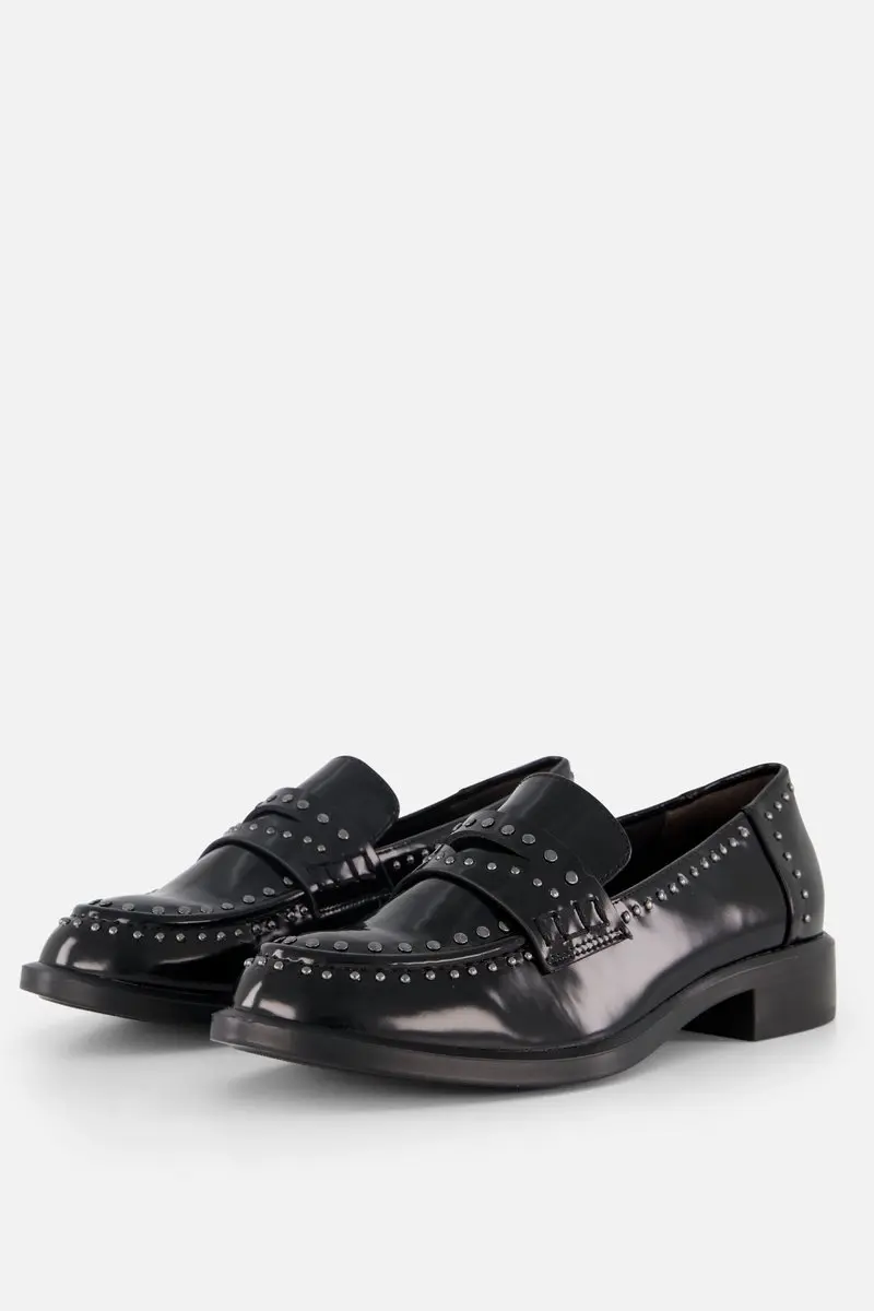 Tamaris Loafers Zwart Synthetisch