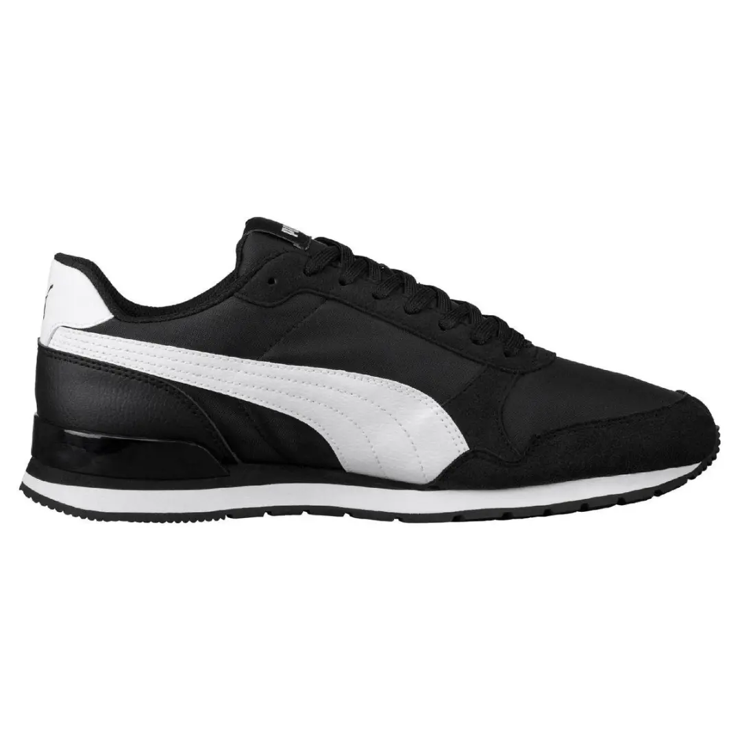 PUMA ST Runner v2 NL Sneakers - Black-White - afbeelding 4 van 5