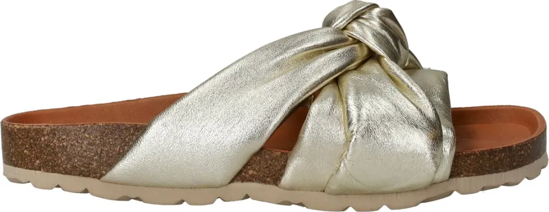 Verbenas Rainbow Slippers - Dames - Goud - Maat 41 - afbeelding 2 van 6