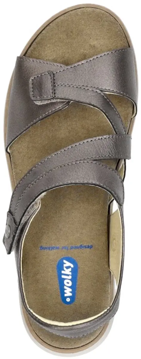 Wolky Ikaria Sandalen Plat - brons - Maat 37 - afbeelding 4 van 6