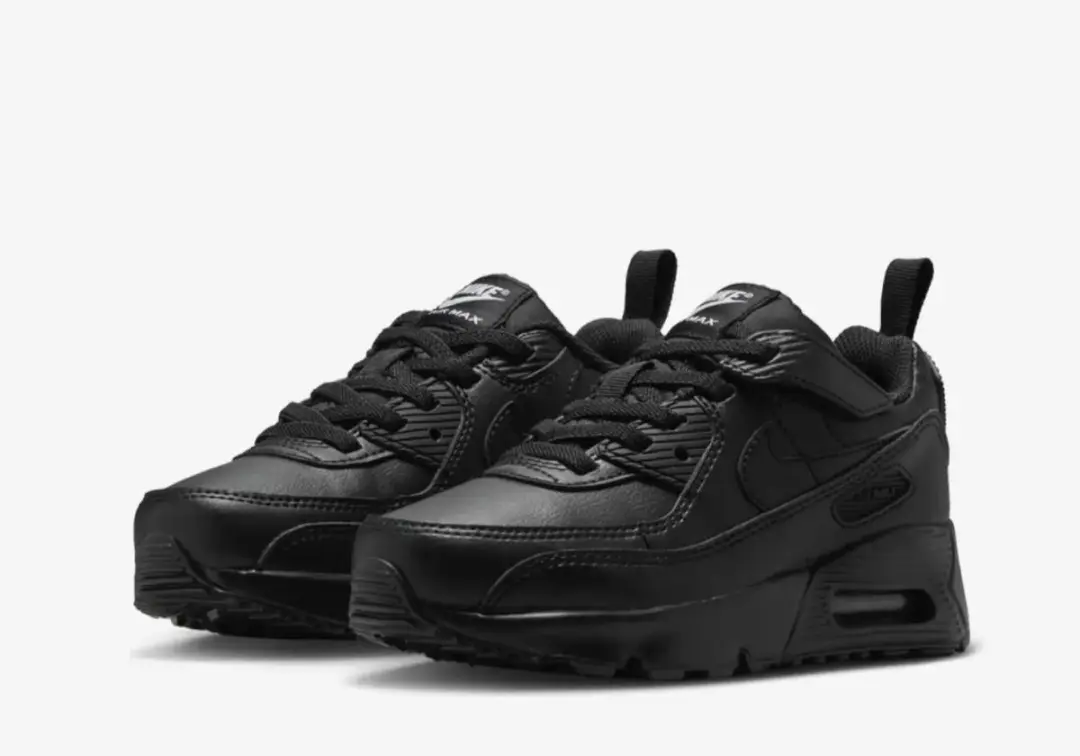 Nike Air Max 90 EasyOn Kleuterschoenen 31 - Zwart - afbeelding 3 van 6