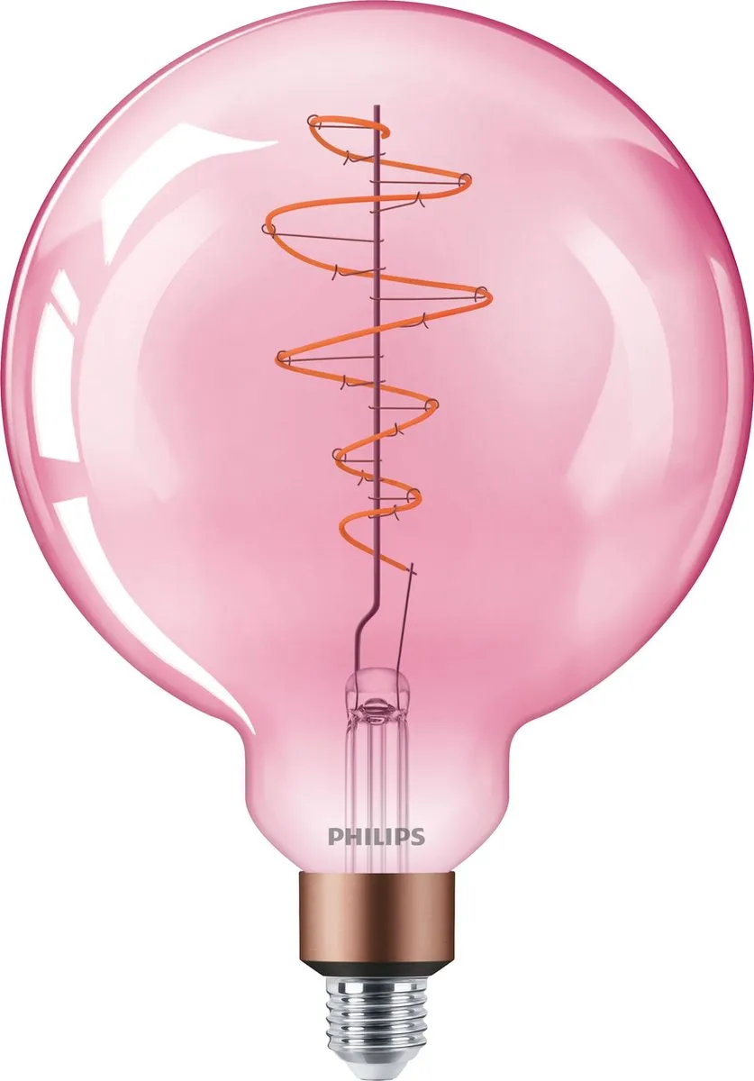 Philips LED Roze Dimbare Lamp 4.5W