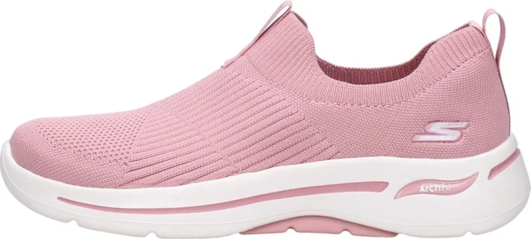 Skechers Go Walk Arch Fit Iconic Sneakers - Roze - afbeelding 2 van 6