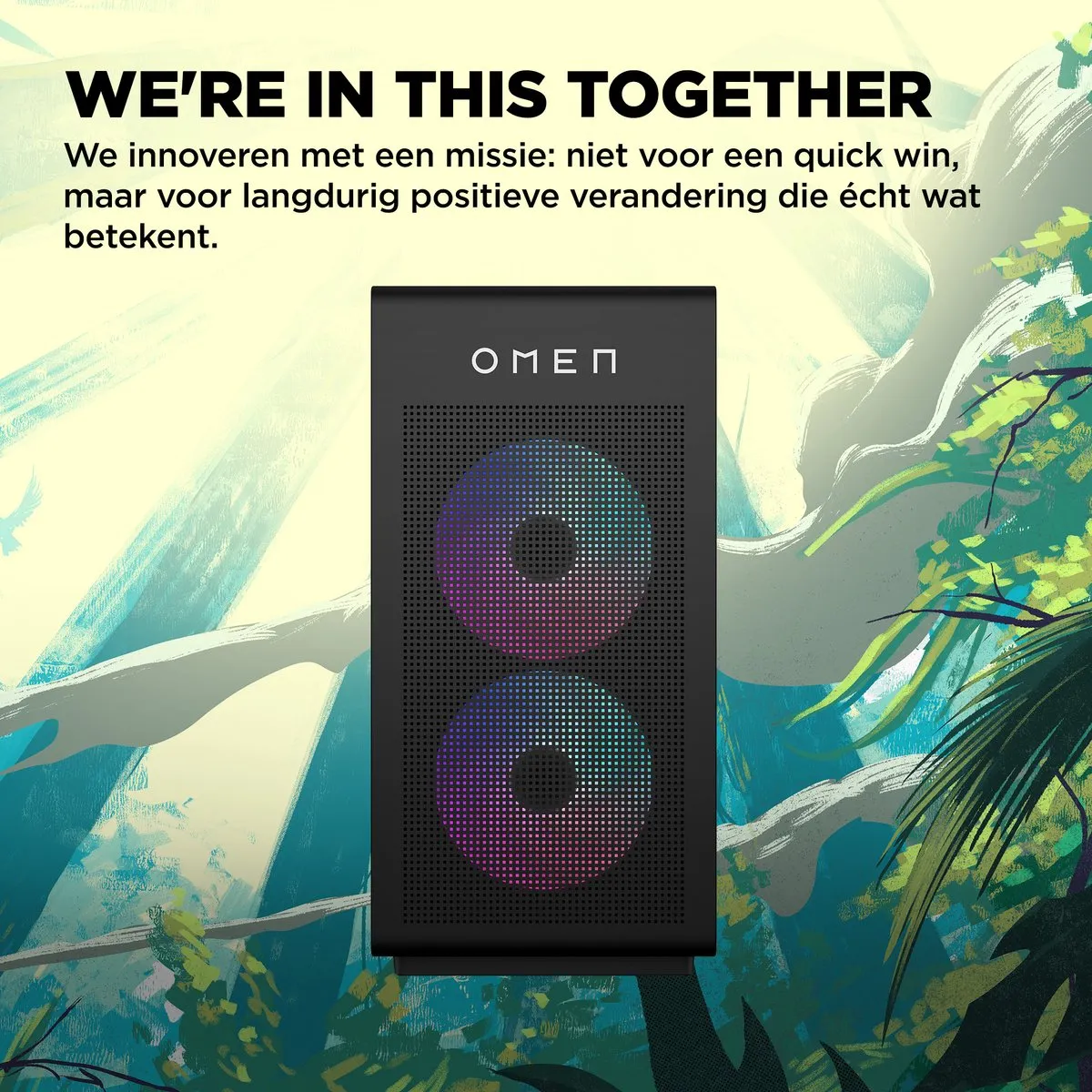HP OMEN 35L GT16-0260nd Gaming PC - Zwart