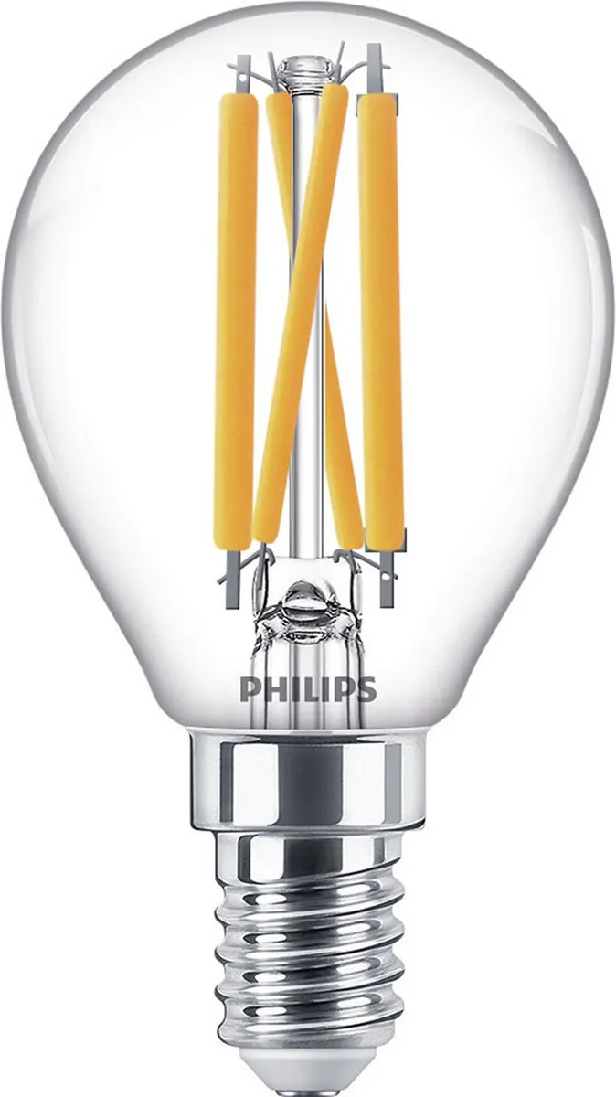 Philips LED C4 P45 4.5W E14 Warm Wit