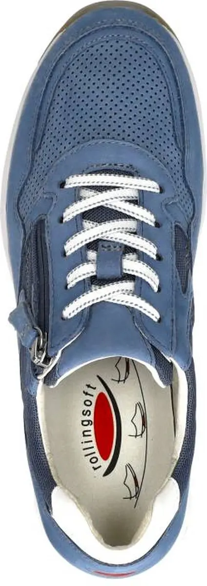 Gabor Rollingsoft Veterschoenen Laag - Licht Blauw - 35.5 - afbeelding 4 van 6