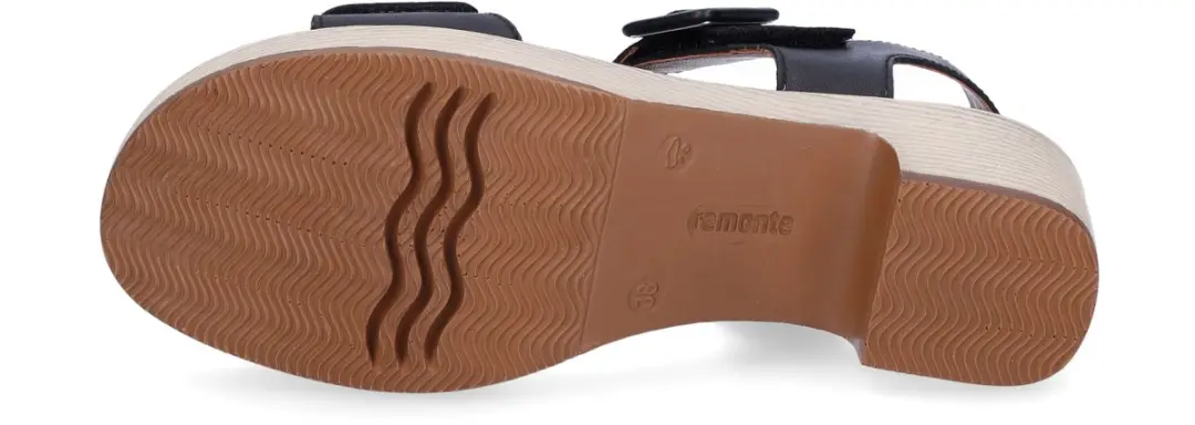 Remonte D0N52-00 Sames Sandalen - Zwart - 38 - afbeelding 6 van 6