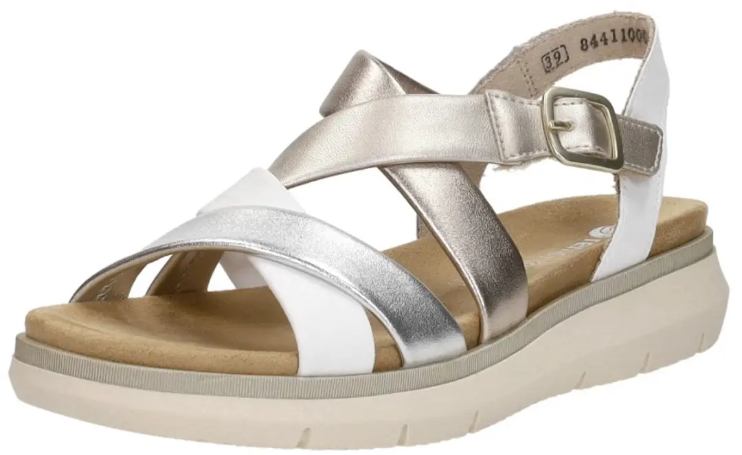 Remonte -Dames - metallic - sandalen - maat 40 - afbeelding 3 van 6