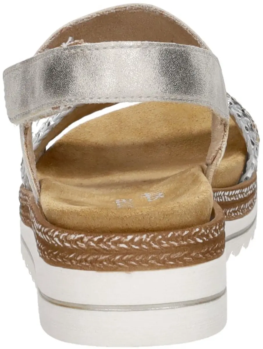 Remonte Leren Dames Sandalen - Goud - 43 - afbeelding 6 van 6