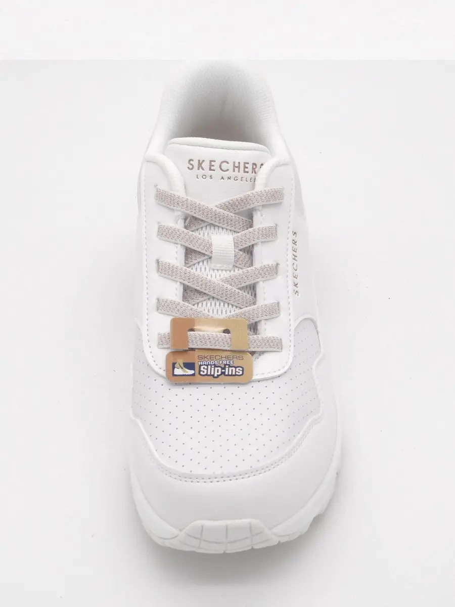 Skechers UNO Banksia Luxe Dames Instappers - Wit - afbeelding 4 van 5