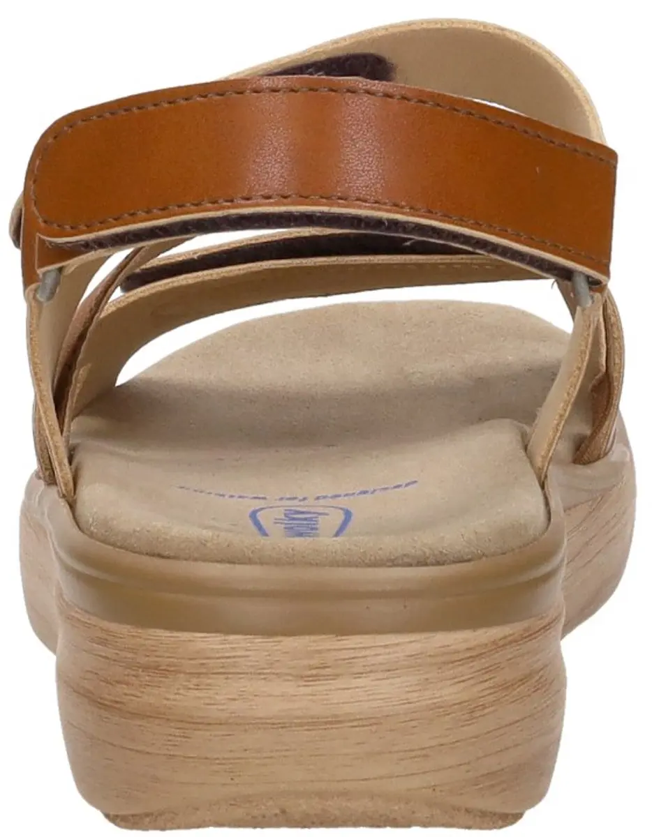 Wolky Amara Dames Sandalen 41 - Cognac - afbeelding 6 van 6