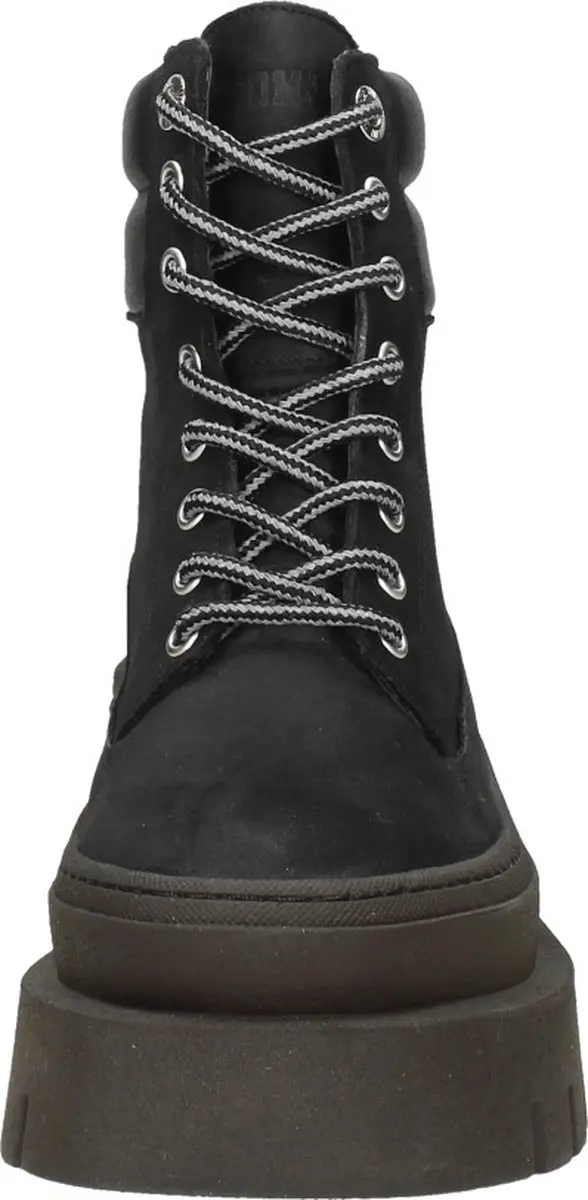 Bronx Evi-Ann Veterschoenen Hoog - zwart - Maat 39 - afbeelding 6 van 6