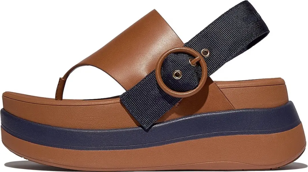 FitFlop Damessandalen F-Mode X Roksanda Leer/webbing sandalen IY5