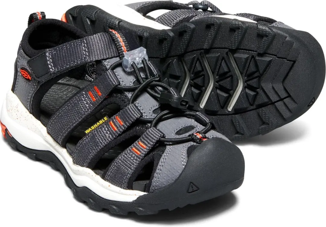 Keen Newport Neo H2 Sandalen - Magnet/Spicy Orange - Maat 30 - afbeelding 2 van 6