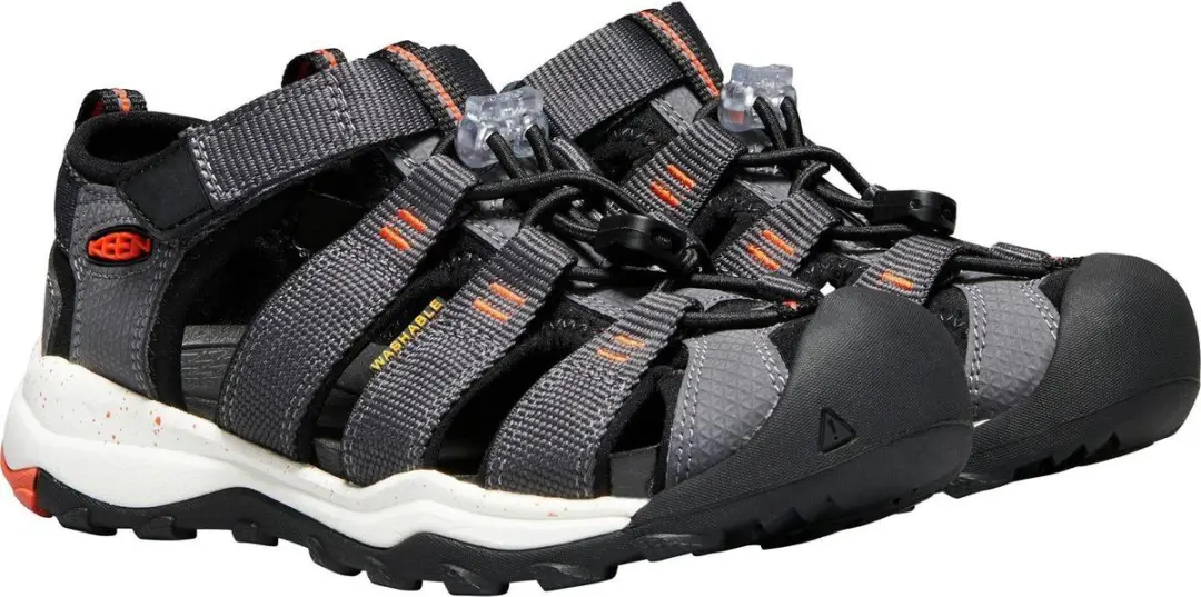 Keen Newport Neo H2 Sandalen - Magnet/Spicy Orange - Maat 30 - afbeelding 5 van 6