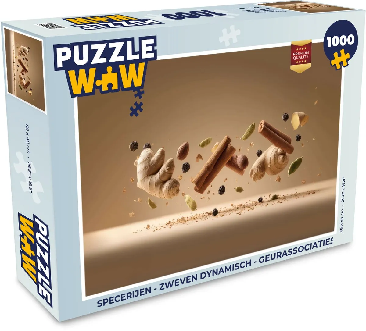 PuzzleWow Legpuzzel 1000 Stuks