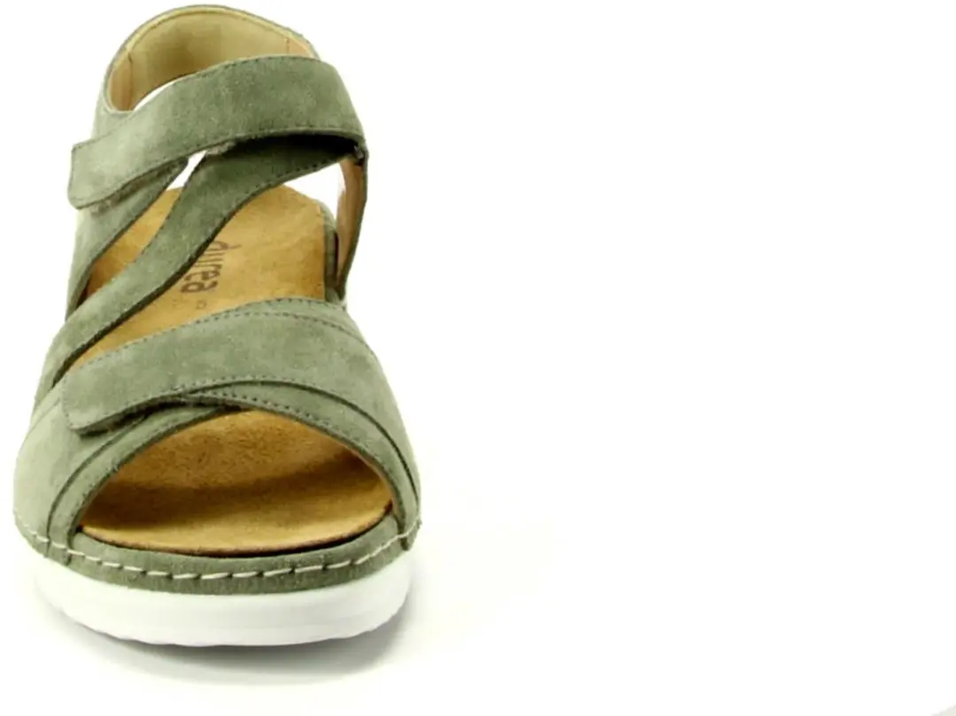 Durea 7431-2161-wH Dames Sandalen - Maat 42 - Groen - afbeelding 3 van 5