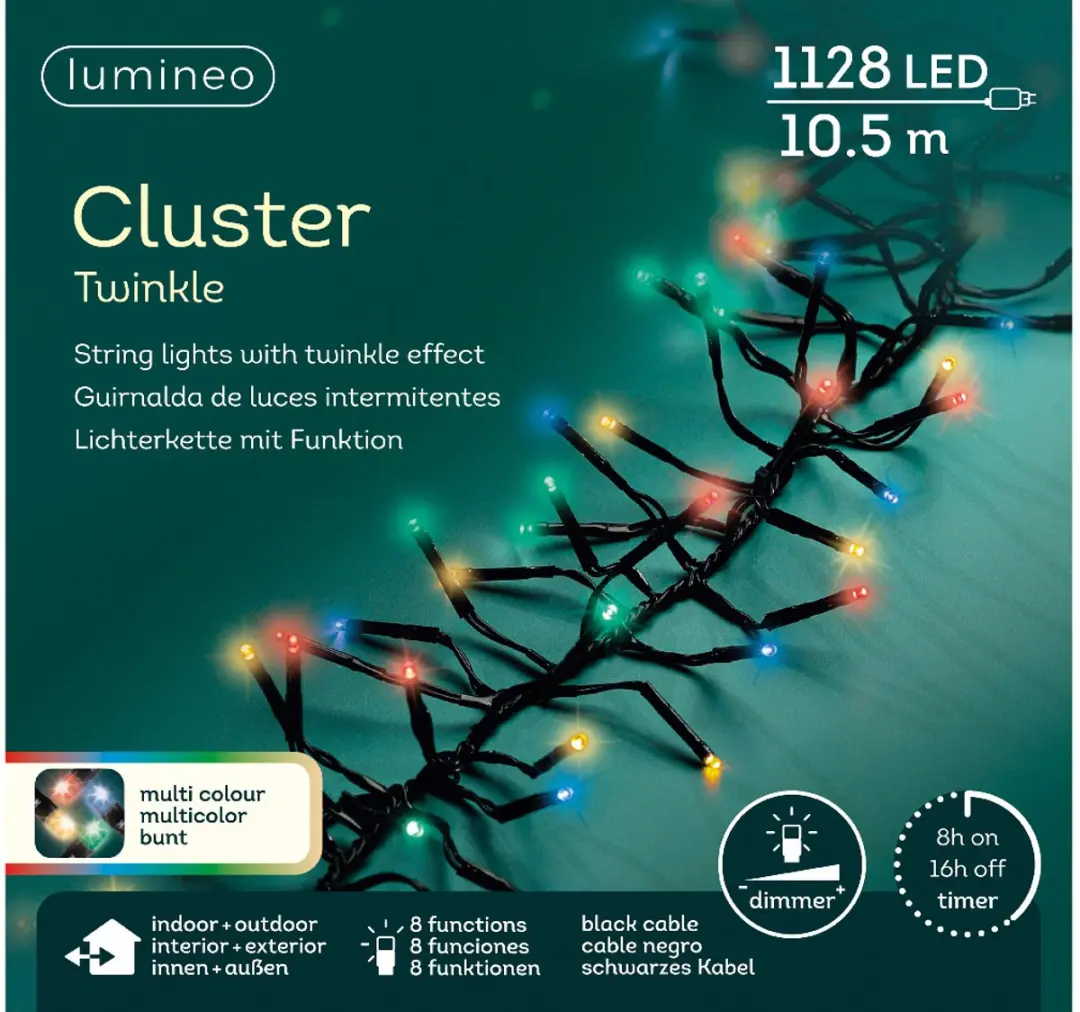 Lumineo LED Cluster L1000CM-1128L Multicolor - 1 Lichtpunt