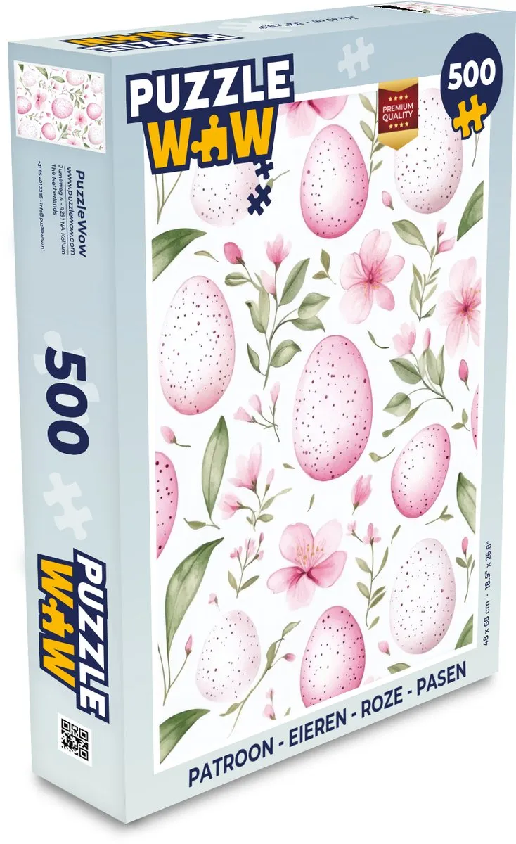 PuzzleWow Pasen Legpuzzel 500 Stuks