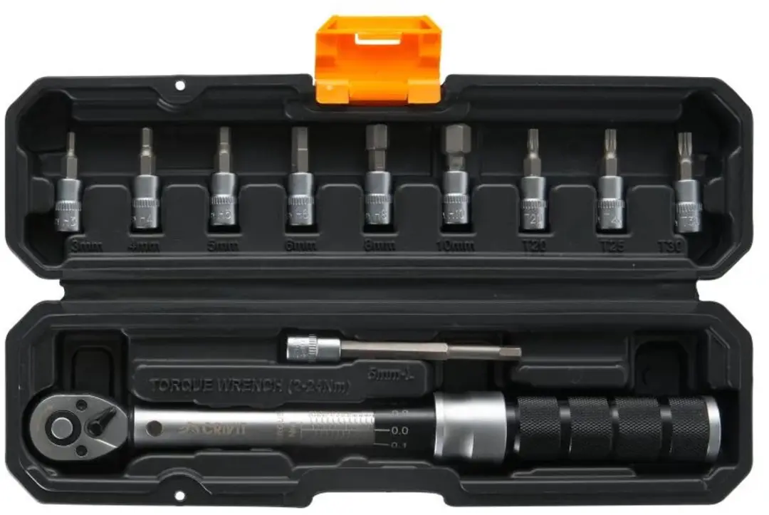 Crivit Momentsleutel 2-24Nm - 9 bits - afbeelding 3 van 6