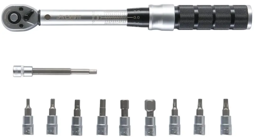 Crivit Momentsleutel 2-24Nm - 9 bits - afbeelding 2 van 6