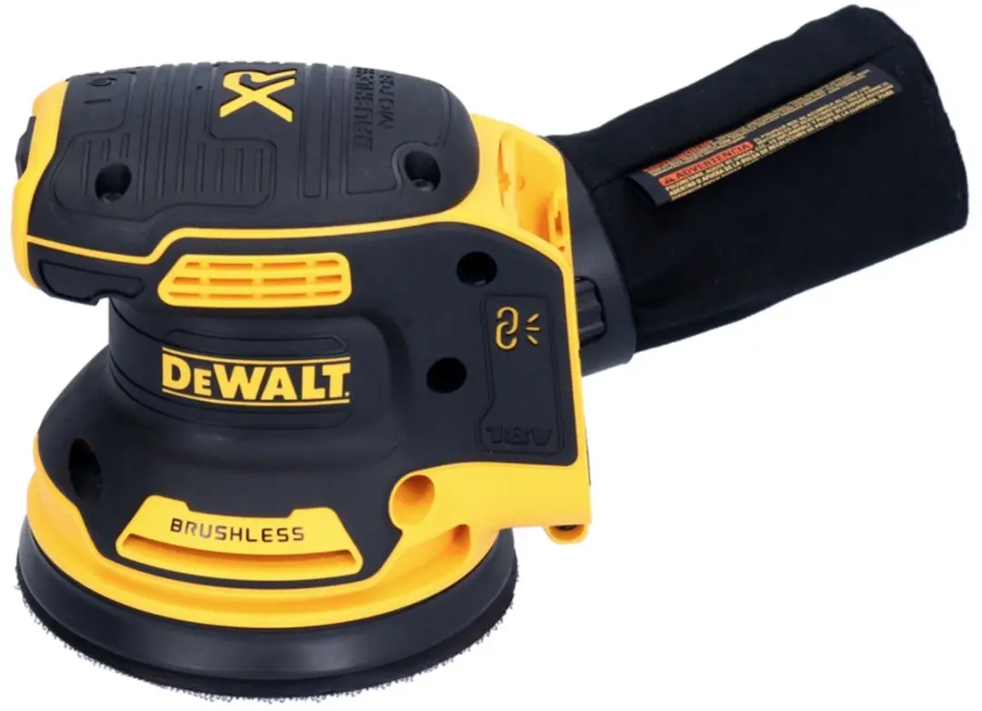 DeWalt DCW210N Accu Excenterschuurmachine 18V 125mm - 2.0Ah + Schuurschijven - afbeelding 3 van 6
