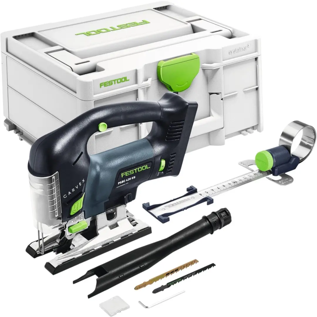 Festool PSBC 420 EB-Basic accu pendelzaag 18 V 120 mm ( 576530 ) Brushless + Sys