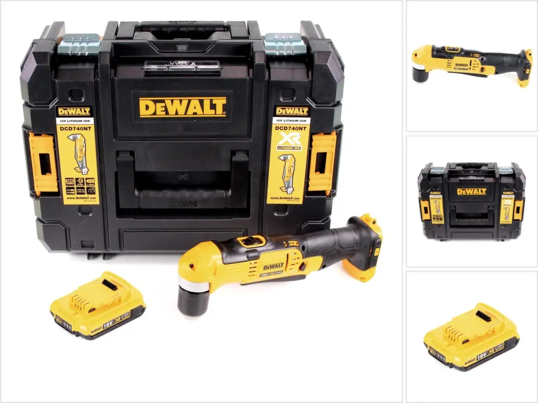 DeWalt DCD740NT Accu-haakse boormachine 18V 33Nm