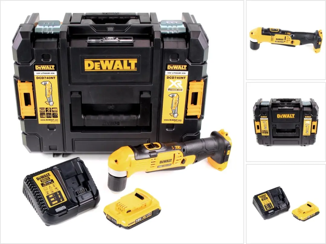 DeWalt DCD740 D1 Accu-haakse boormachine 18V 33Nm