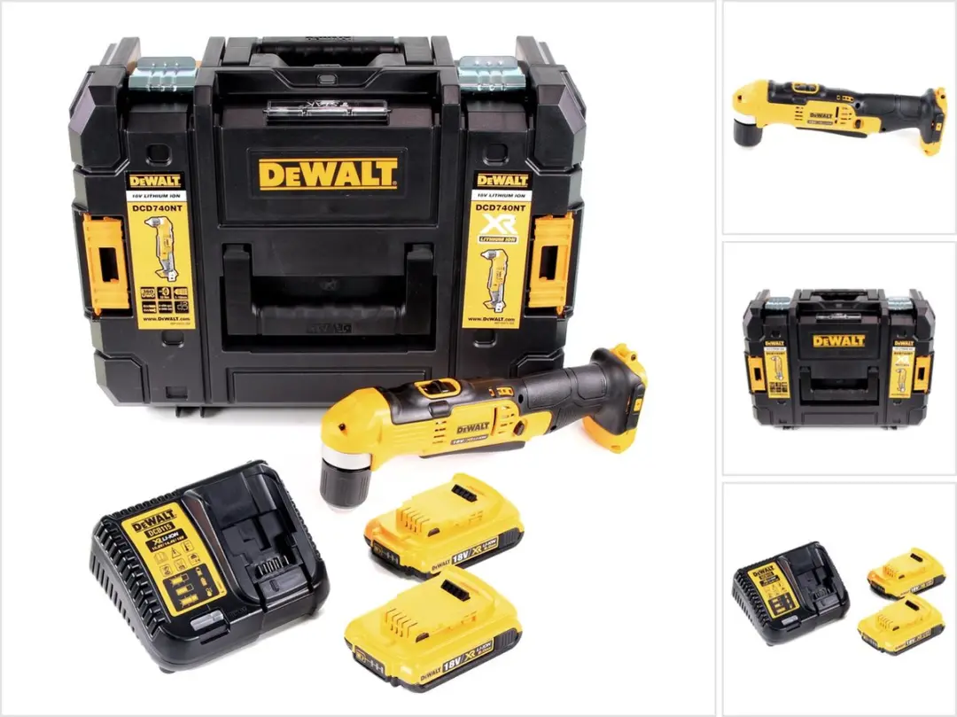 DeWalt DCD740 D2 Accu-haakse boormachine 18V