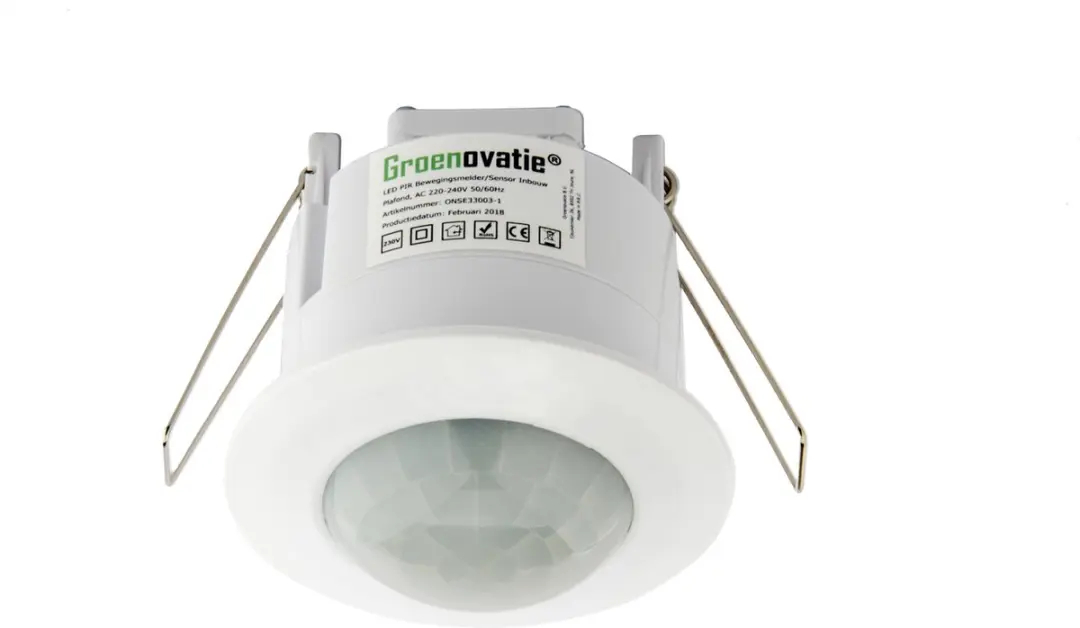 Groenovatie LED PIR Bewegingsmelder Inbouw Plafond