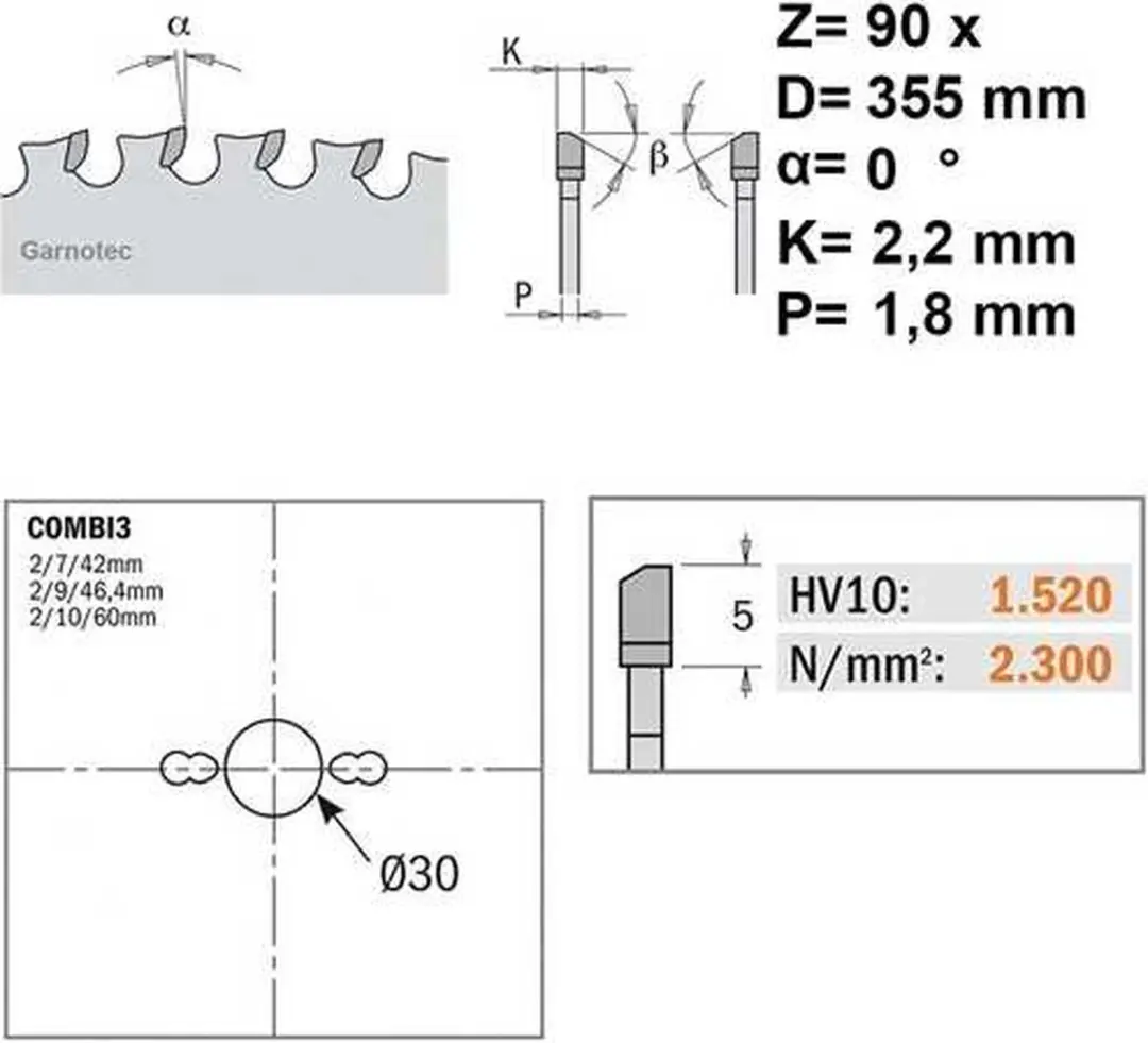 CMT Mega-cirkelzaag 30mm - 2 Accu's - afbeelding 2 van 2