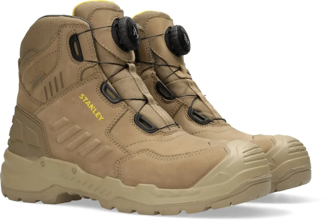 STANLEY Werkschoenen S7 - Michigan - Stone - Stalen neus en stalen tussenzool - Waterdicht - Antistatisch - Slipvast