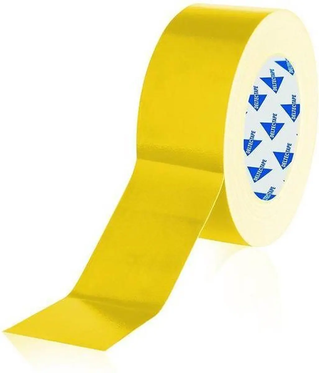 Deltec Gaffa Tape Pro 50mm x 25m Geel