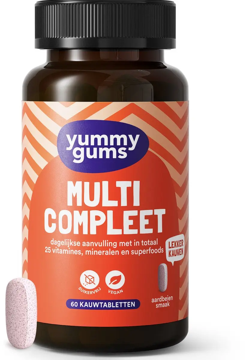 Yummygums Multi Compleet Kauwtabletten