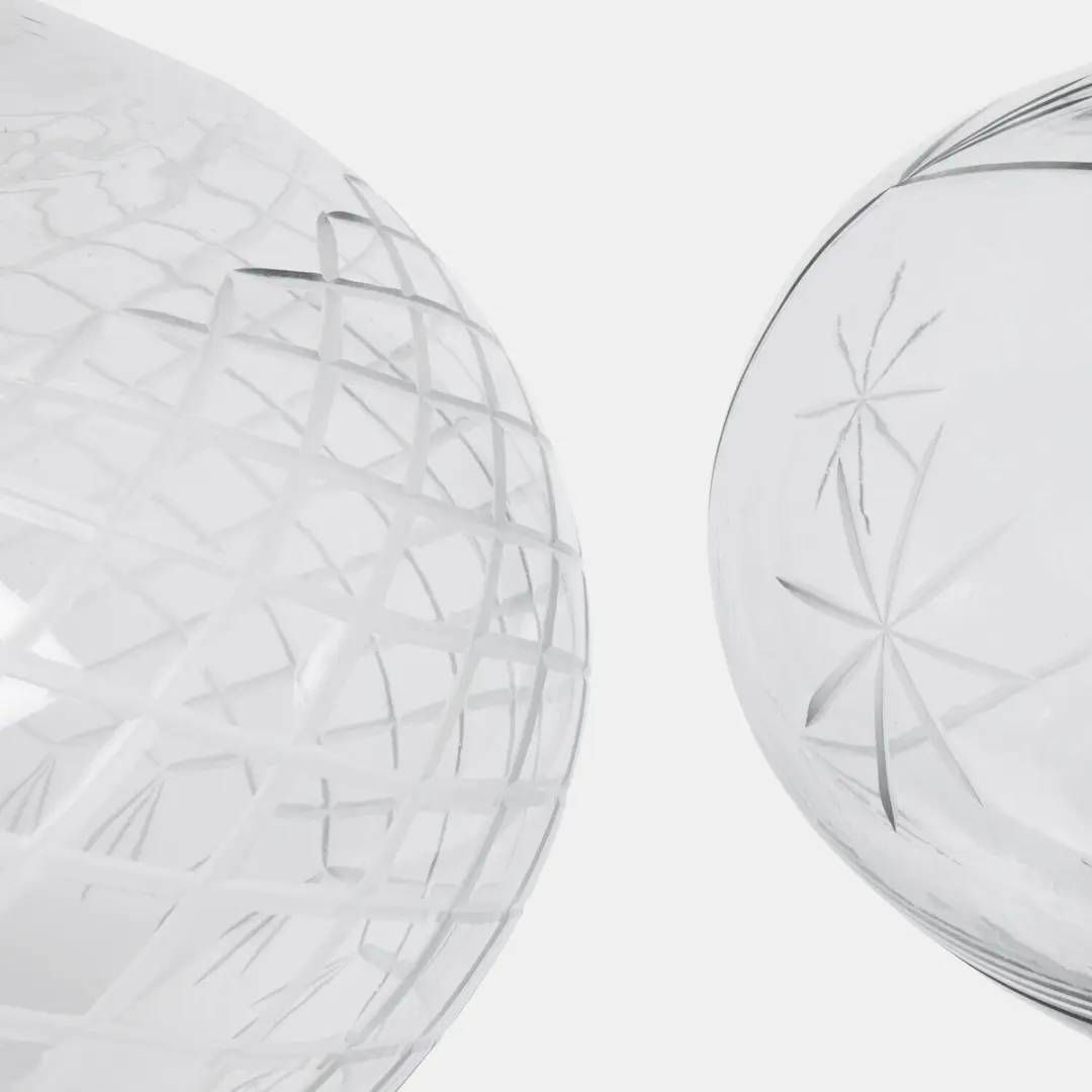 Loberon Kerstversiering Péralise Heldere Bol - Ø35cm - 2 Stuks - afbeelding 3 van 6
