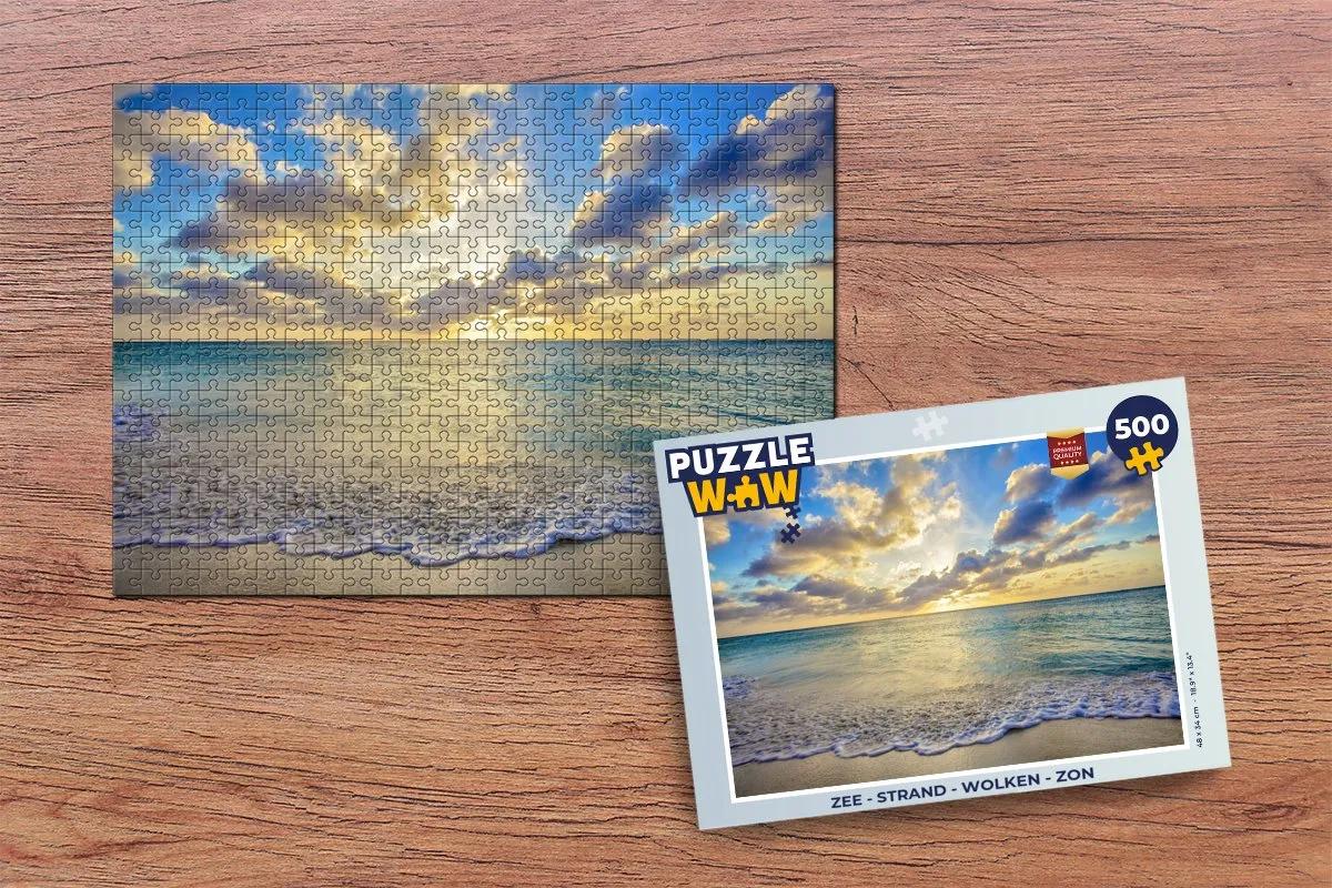 PuzzleWow Legpuzzel 500 Stuks - Multicolor