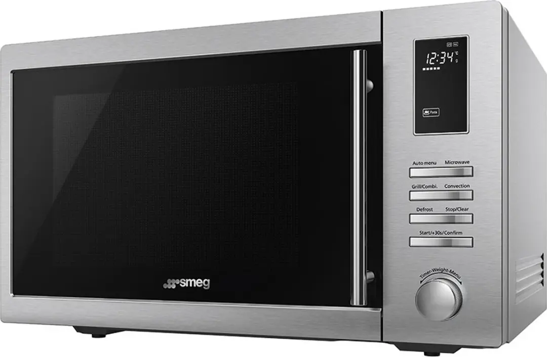 Smeg MOE34CXI2 Combinatiemagnetron 34L 1100W - Zwart/Roestvrijstaal - afbeelding 4 van 6