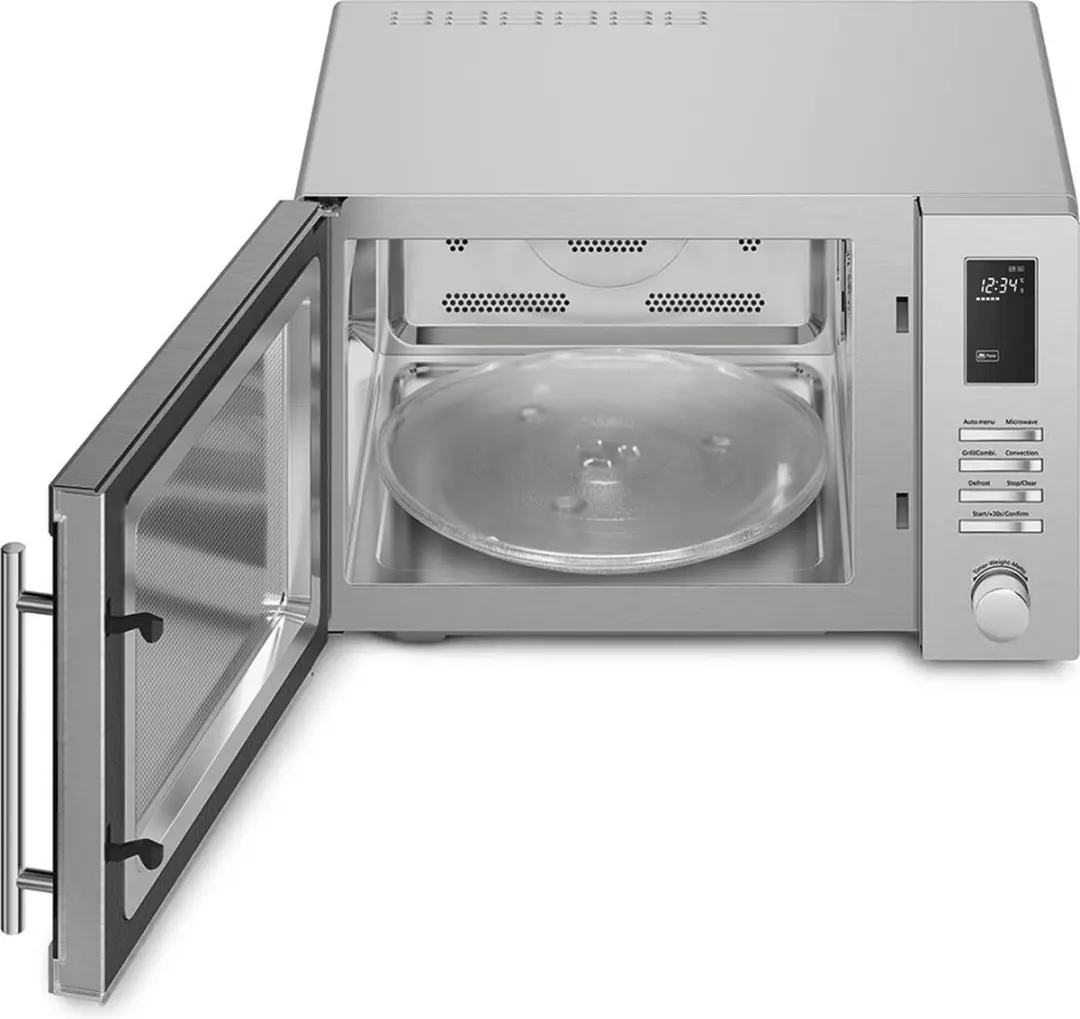 Smeg MOE34CXI2 Combinatiemagnetron 34L 1100W - Zwart/Roestvrijstaal - afbeelding 5 van 6