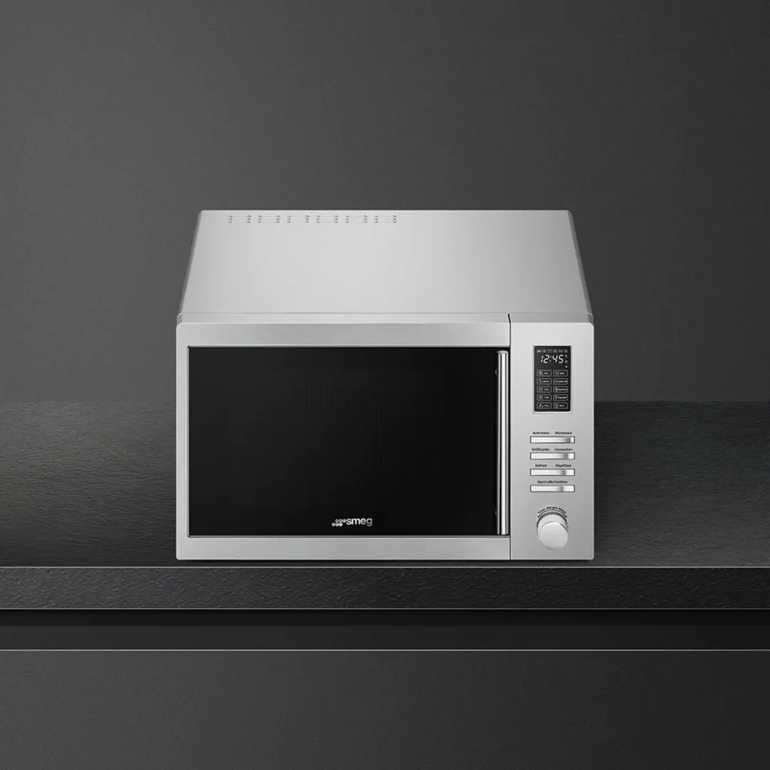 Smeg MOE34CXI2 Combinatiemagnetron 34L 1100W - Zwart/Roestvrijstaal - afbeelding 6 van 6