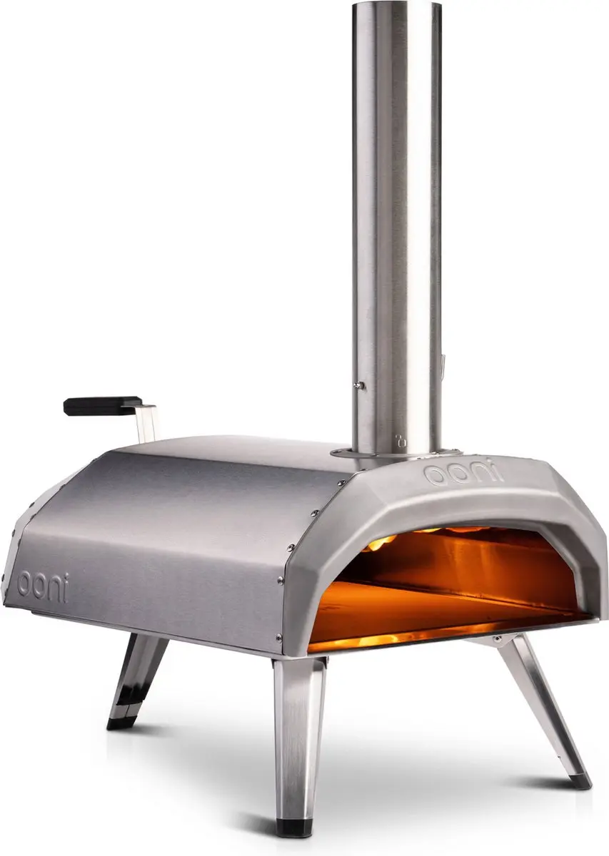 Ooni Karu 12 Hout/Houtskool Pizzaoven - 33cm - Zilver