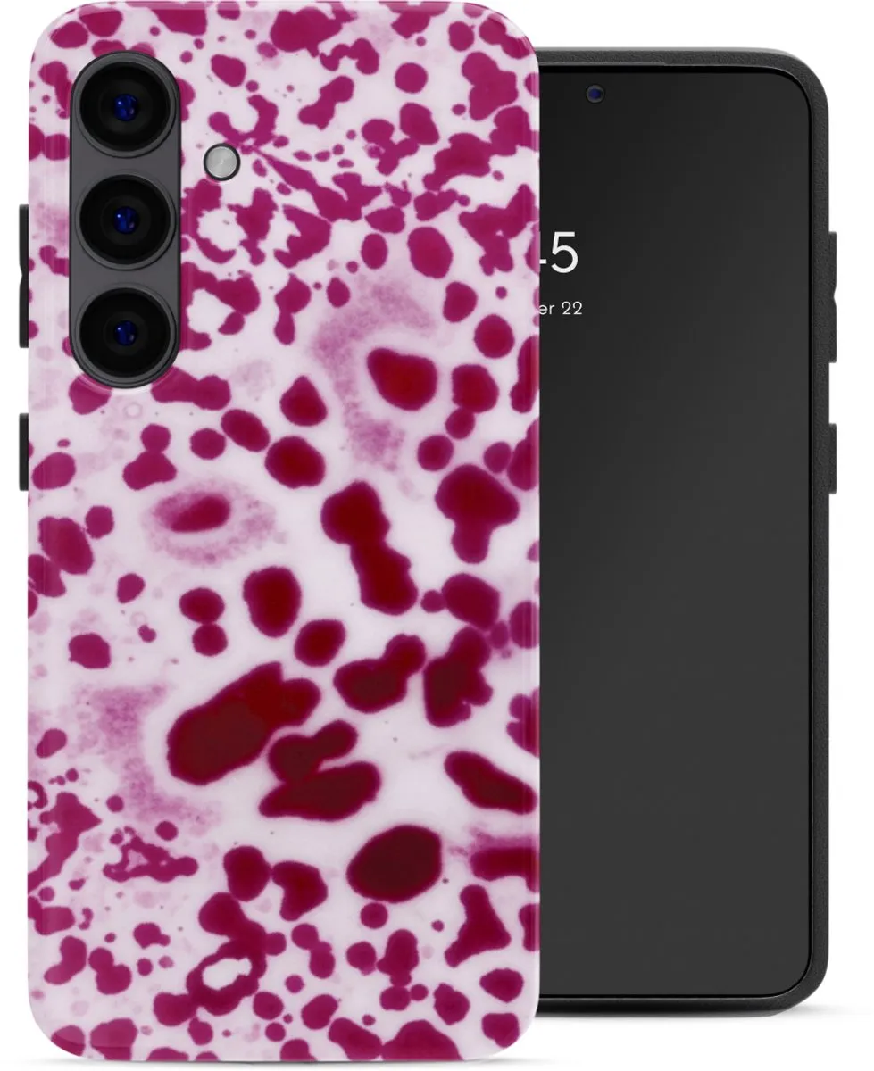 Selencia Hoesje Samsung Galaxy S24 Cosmic Orchid