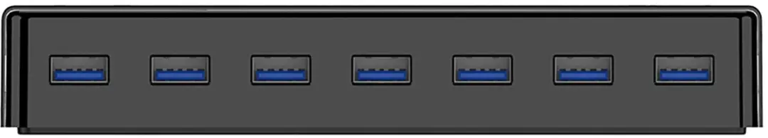 ORICO Hub H7928-U3-V1 USB-A 3.0 - 7 Poorten - Transparant - afbeelding 5 van 6