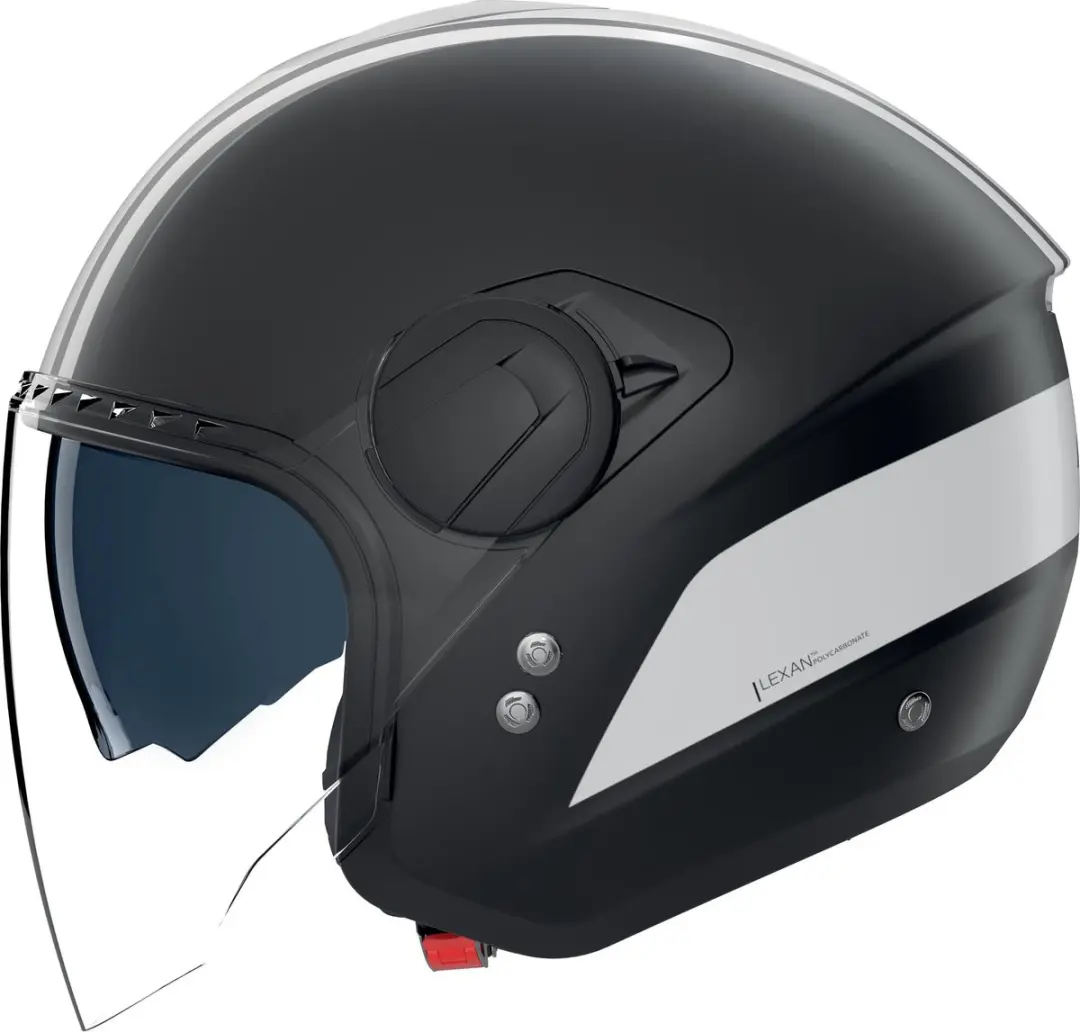 Nolan N20-2 Visor Dolce Vita Jethelm S - Zwart/wit - afbeelding 2 van 6